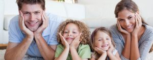 Glückliche Familie